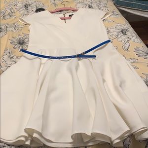 NWT White closet dress size 10